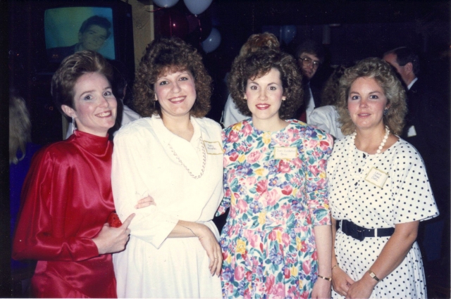 I love this shot!  Some wonderful women with me here.  Donna Winfield, me, Joan Costello, and Laura Rose