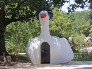 Mother Goose Land at Fejervary Park. The park was donated to the city of Davenport by the Fejervary family in 1902